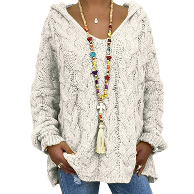 Sudadera Tejida de Color Puro con Giro - Image 16