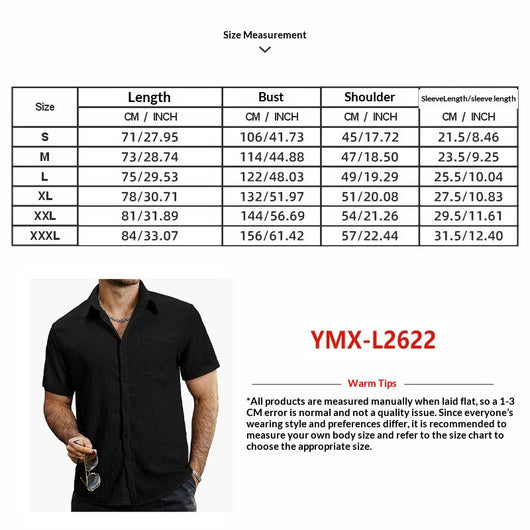 Camisas Business Casual Talla Grande para Hombre - Image 10