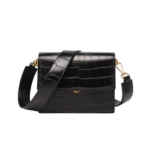 Bolso Mensajero de Cuero Texturizado con Diseño Moderno - Image 6
