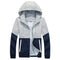 Chamarra Impermeable Unisex Primavera Otoño con Capucha