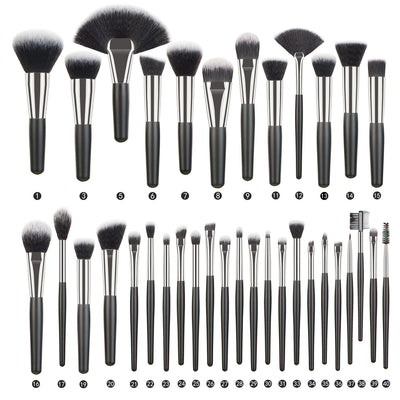 Set Completo de Brochas de Maquillaje con Cerdas Naturales - Image 13