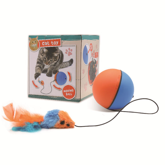 Juguete Interactivo Automático para Gatos - Pelota Inteligente Limpiadora - Image 9