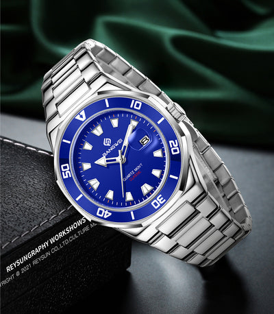 Reloj de Cuadrante Grande para Hombre - Estilo Empresarial con Movimiento de Cuarzo - Image 22