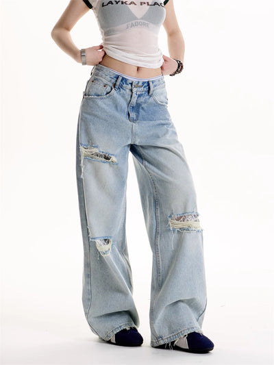 Jeans Rotos Estilo Hot Girl Retro Americano - Image 12