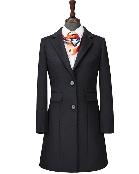 Abrigo de Lana Elegante y Moderno para Mujer - Image 4