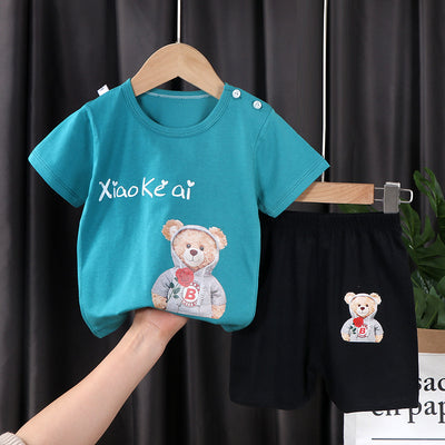 Conjunto de Dos Piezas en Algodón con Mangas Cortas para Niños y Niñas - Image 25