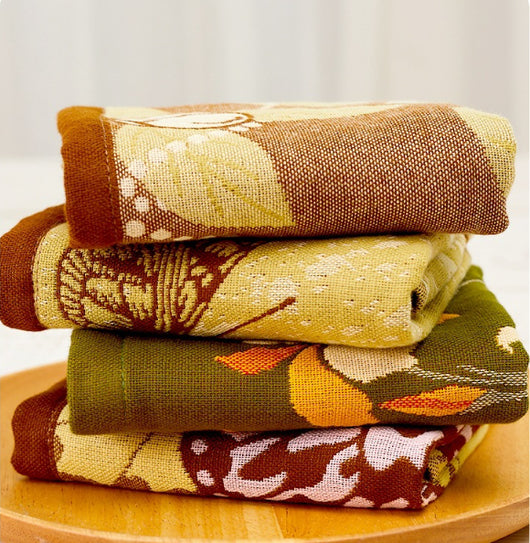 Toalla de Mano Colgante de Algodón Suave Estampada - Image 12