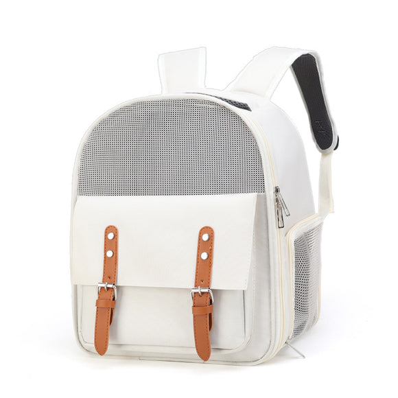 Mochila Transportadora para Mascotas - Diseño Respirable y Portátil