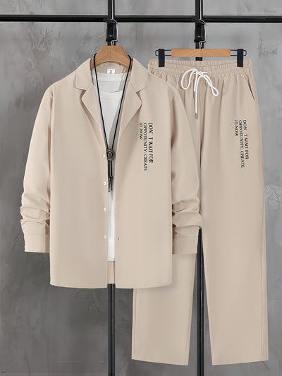 Conjunto Degradado de Color - Camisa y Pantalón de Manga Larga - Image 18