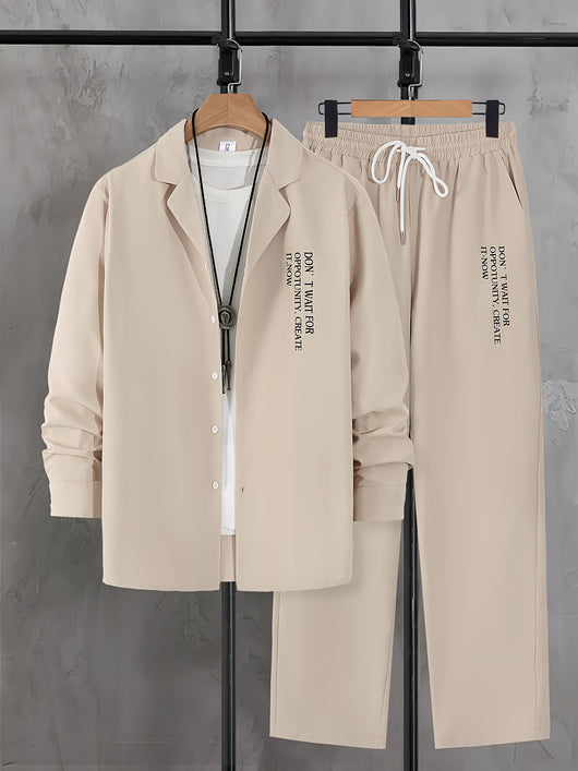 Conjunto Degradado de Color - Camisa y Pantalón de Manga Larga - Image 18