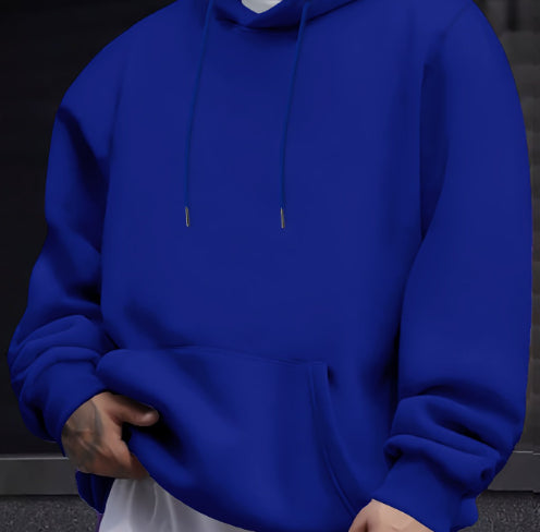Sudadera Casual Hombre Cuello Alto Color Liso - Image 8
