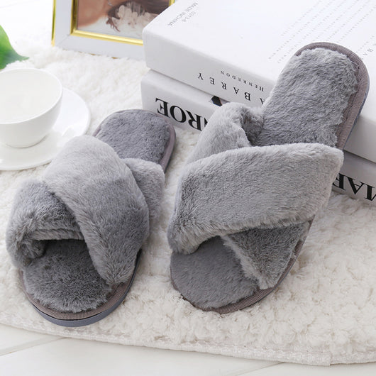Pantuflas Mujer Mullidas Suela Gruesa Antideslizante para Casa - Image 9