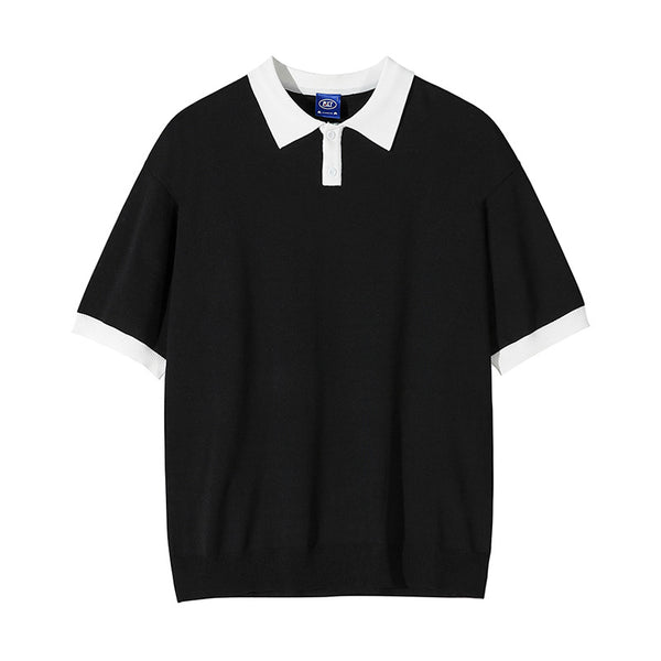 Polo Tejido Manga Corta Hombre Fit Relajado