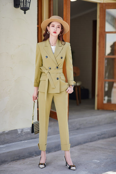 Conjunto Elegante de Pantalón y Blusa - Estilo Diosa Versátil - Image 8