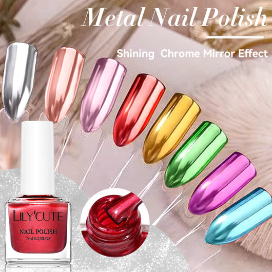 Esmalte de Uñas Espejo Metalizado Secado Rápido sin Horno - Image 62