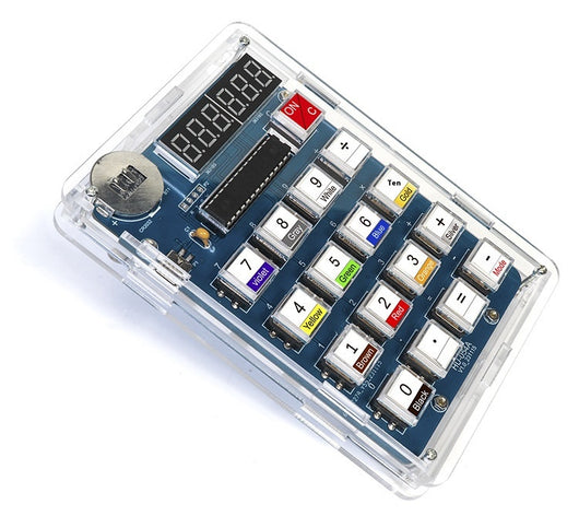 Kit DIY Calculadora con Microcontrolador de Chip Único y Pantalla Digital - Image 9