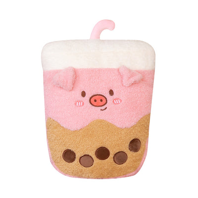 Calentador de Manos Peluche Osito Husky con Té de Leche - Image 7