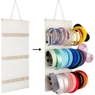 Organizador Mural de Accesorios para el Cabello con Bolsas de Fieltro - Image 2