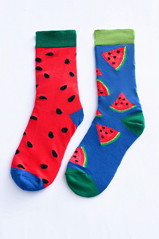 Calcetines de Algodón para Hombre con Estampado Cartoon