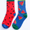 Calcetines de Algodón para Hombre con Estampado Cartoon