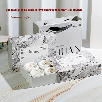 Vela Aromaterápica Octágono Tinta - Caja Regalo Elegante