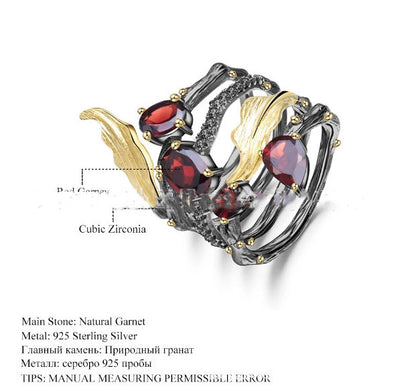 Anillo Personalizado con Gemas Incrustadas Diseño Exclusivo - Image 4
