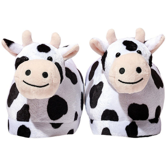 Pantuflas de Peluche Vaca Adorable - Cálidas y Acogedoras - Image 11