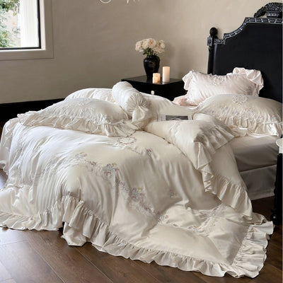 Juego de Cama Tencel de 4 Piezas para Niñas - Suave y Duradero - Image 4