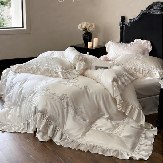Juego de Cama Tencel de 4 Piezas para Niñas - Suave y Duradero - Image 4