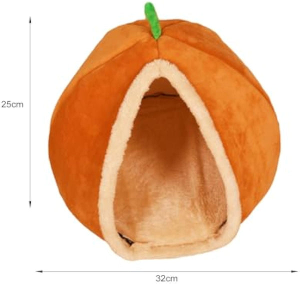 Cama Cueva para Gatos y Perros - Nido Acogedor Tipo Calabaza