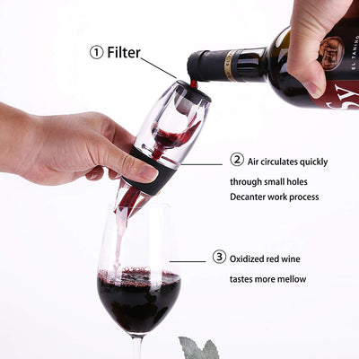 Aireador de Vino Portátil - Decantador Rápido para Vinos Tintos y Blancos - Image 16