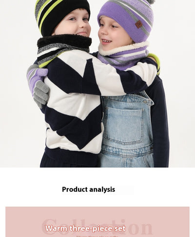 Conjunto Invernal Completo: Gorro, Bufanda y Guantes Acolchados - Image 24