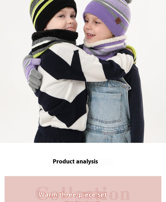 Conjunto Invernal Completo: Gorro, Bufanda y Guantes Acolchados - Image 24