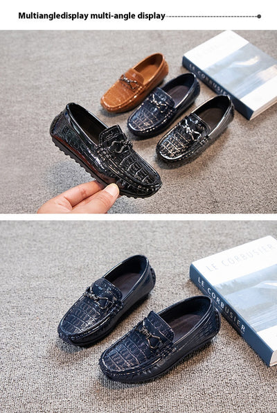 Zapatos de Cuero Estilo Británico para Niños Step On - Image 32