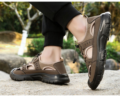 Sandalias Deportivas con Botón Giratorio para Hombre - Comodidad Playa y Casual - Image 17