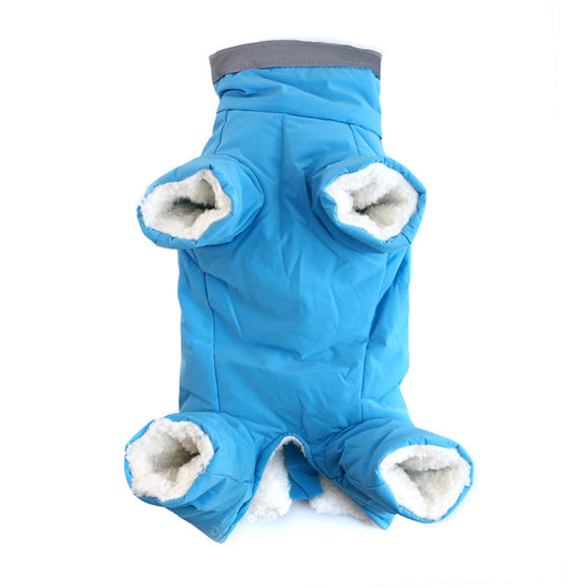 Abrigo Térmico de Algodón Aterciopelado para Perros con Reflectantes - Image 11