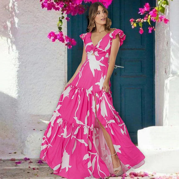 Traje de Baño Escote V Sexy Estilo Europeo Moderno