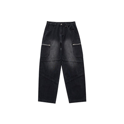 Pantalones de Gabardina Pesada Lavados para Hombre - Corte Versátil - Image 8