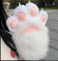 Guantes de Felpa Artesanales para Disfraz de Bestia - Garras Peludas Roleplay - Image 16