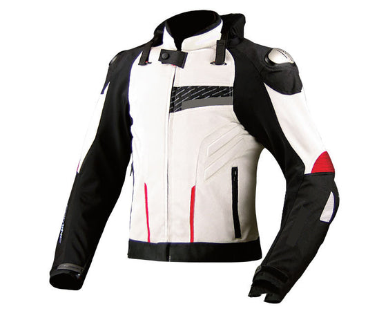 Traje de Carreras Deportivo con Malla Reforzada para Motocicleta