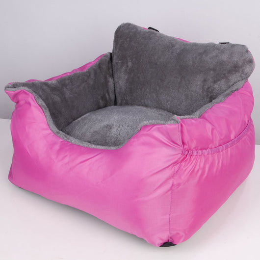 Cama Cómoda para Mascotas en Auto - Asiento Acolchado de Viaje - Image 17