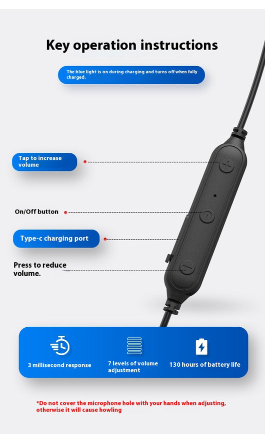 Audífono Inalámbrico Bluetooth con Reducción de Ruido de 16 Canales - Image 13