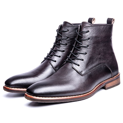 Botas Altas de Cuero Genuino para Hombre - Image 17