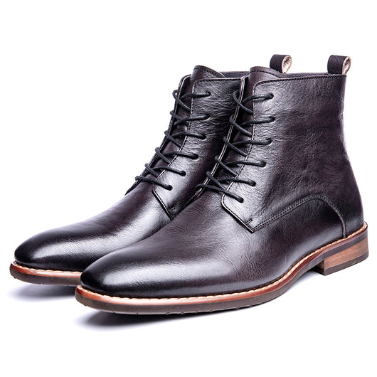 Botas Altas de Cuero Genuino para Hombre - Image 17