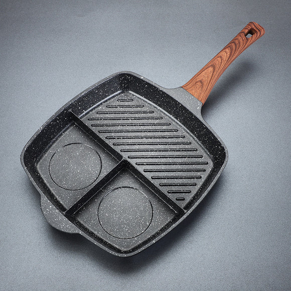 Sartén Antiadherente de Piedra Médica para Carnes y Filetes