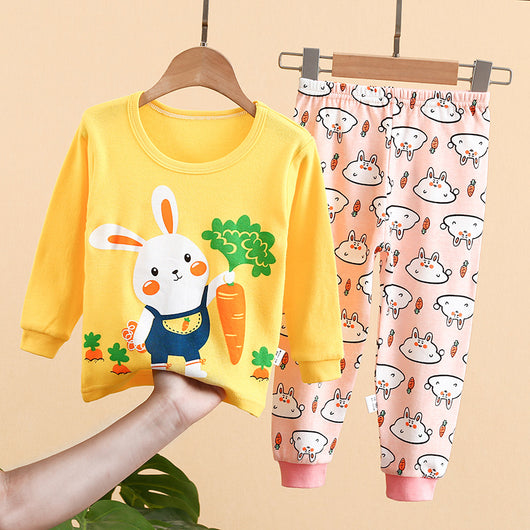 Pijama Infantil Estampado CUHK - Conjunto Cómodo para el Hogar - Image 30