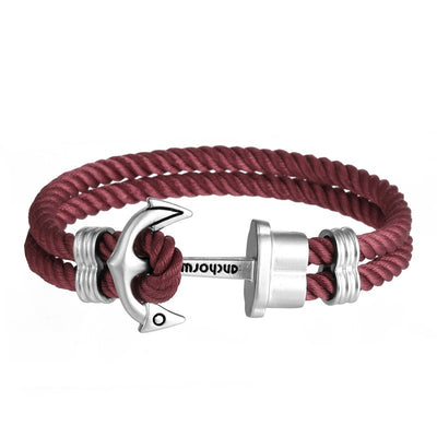 Pulsera de Ancla para Parejas - Cuerda Ajustable con Estilo Moderno - Image 21