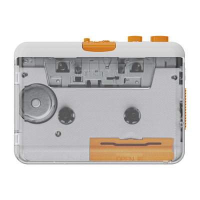Reproductor Cassette USB Transparente con Captura Automática
