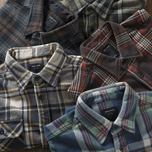 Camisa Casual Retro Gruesa Talla Grande Manga Larga para Hombre - Image 10