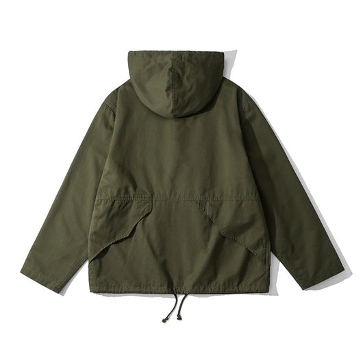 Parka Táctica con Capucha Camuflaje - Abrigo Impermeable para Aventuras - Image 47